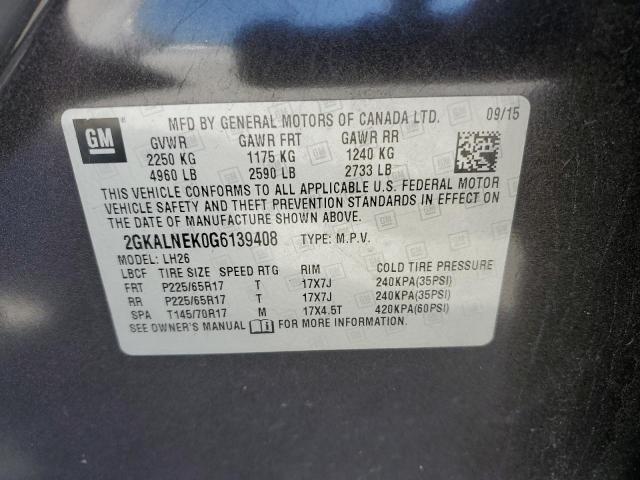 Photo 12 VIN: 2GKALNEK0G6139408 - GMC TERRAIN SL 