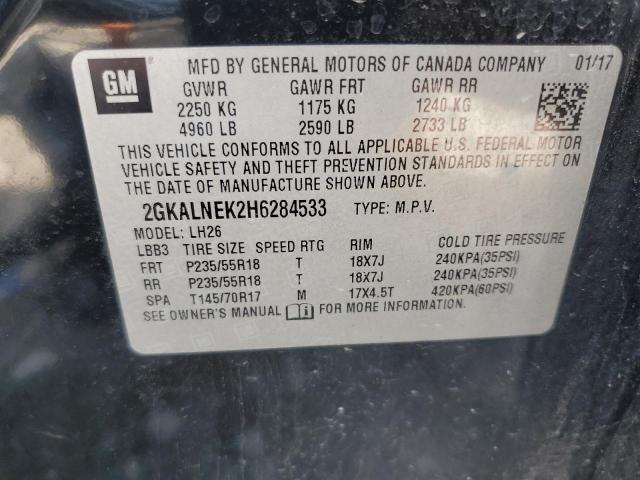 Photo 11 VIN: 2GKALNEK2H6284533 - GMC TERRAIN SL 