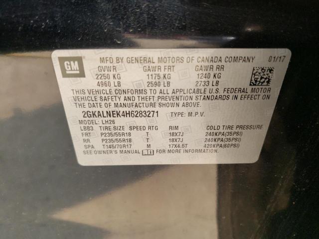 Photo 12 VIN: 2GKALNEK4H6283271 - GMC TERRAIN SL 