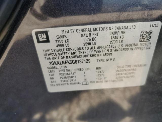 Photo 11 VIN: 2GKALNEK5G6187129 - GMC TERRAIN 