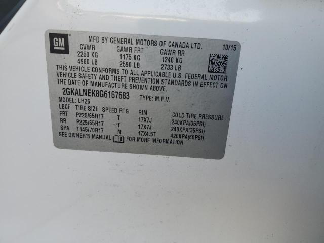 Photo 12 VIN: 2GKALNEK8G6167683 - GMC TERRAIN 