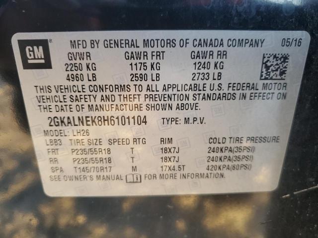 Photo 12 VIN: 2GKALNEK8H6101104 - GMC TERRAIN SL 