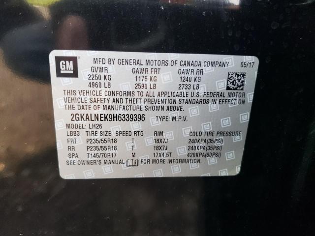 Photo 12 VIN: 2GKALNEK9H6339396 - GMC TERRAIN 