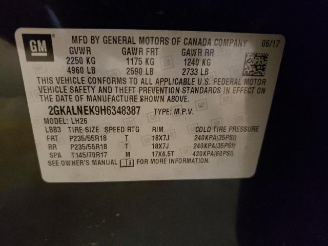 Photo 11 VIN: 2GKALNEK9H6348387 - GMC TERRAIN SL 