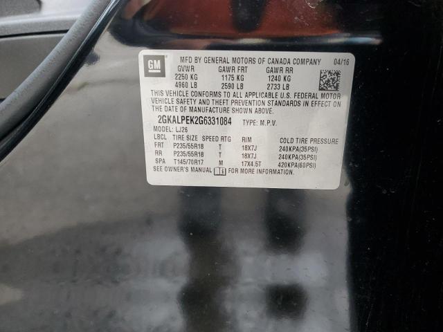 Photo 12 VIN: 2GKALPEK2G6331084 - GMC TERRAIN SL 