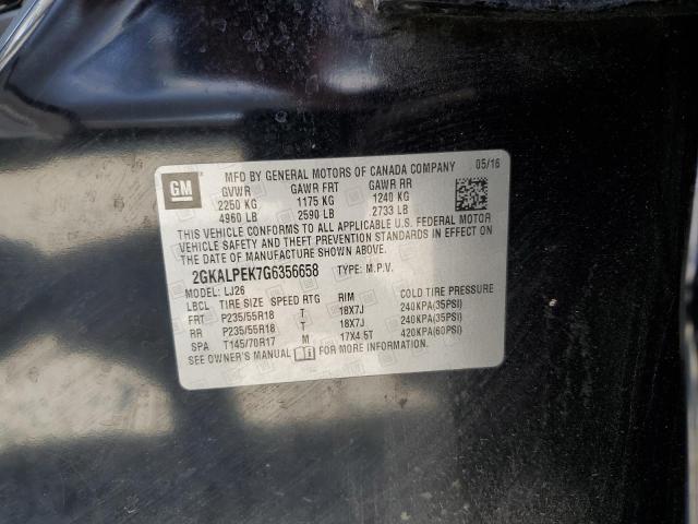 Photo 12 VIN: 2GKALPEK7G6356658 - GMC TERRAIN 