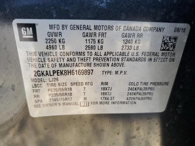 Photo 12 VIN: 2GKALPEK8H6169897 - GMC TERRAIN SL 