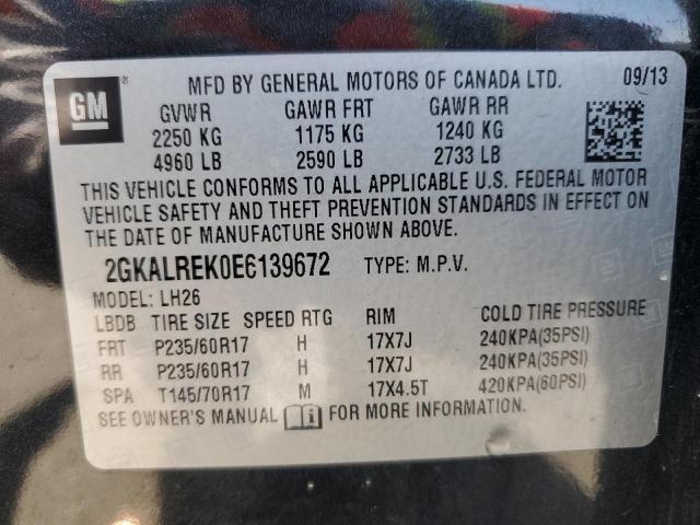 Photo 12 VIN: 2GKALREK0E6139672 - GMC TERRAIN SL 