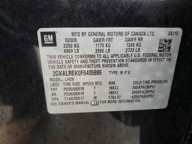 Photo 11 VIN: 2GKALREK0F6405886 - GMC TERRAIN SL 