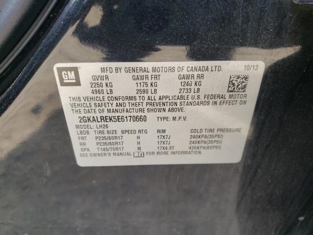 Photo 9 VIN: 2GKALREK5E6170660 - GMC TERRAIN SL 