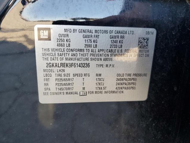 Photo 13 VIN: 2GKALREK9F6143236 - GMC TERRAIN SL 