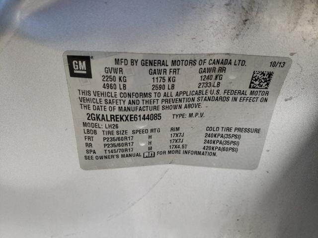 Photo 9 VIN: 2GKALREKXE6144085 - GMC TERRAIN SL 