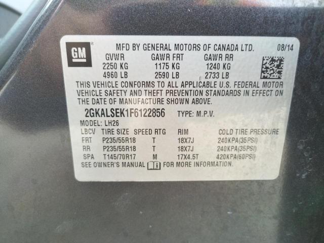 Photo 9 VIN: 2GKALSEK1F6122856 - GMC TERRAIN SL 