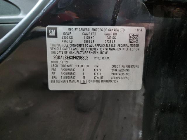 Photo 11 VIN: 2GKALSEK3F6208802 - GMC TERRAIN SL 