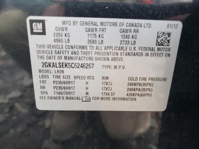 Photo 12 VIN: 2GKALSEK5C6246267 - GMC TERRAIN SL 