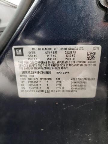 Photo 11 VIN: 2GKALSEK6F6249666 - GMC TERRAIN 