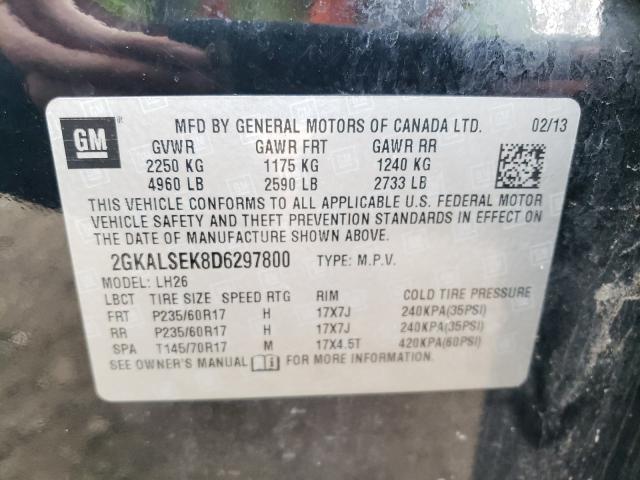 Photo 9 VIN: 2GKALSEK8D6297800 - GMC TERRAIN SL 