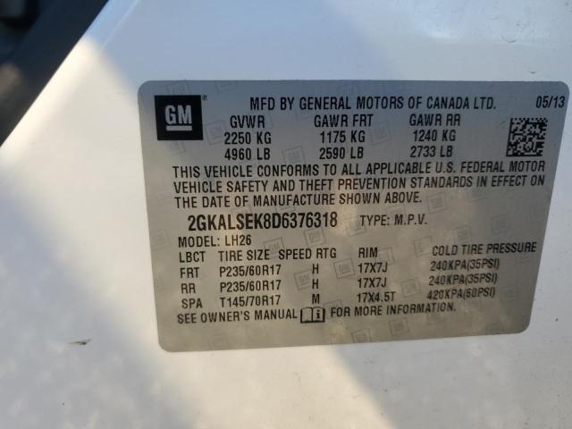 Photo 12 VIN: 2GKALSEK8D6376318 - GMC TERRAIN SL 