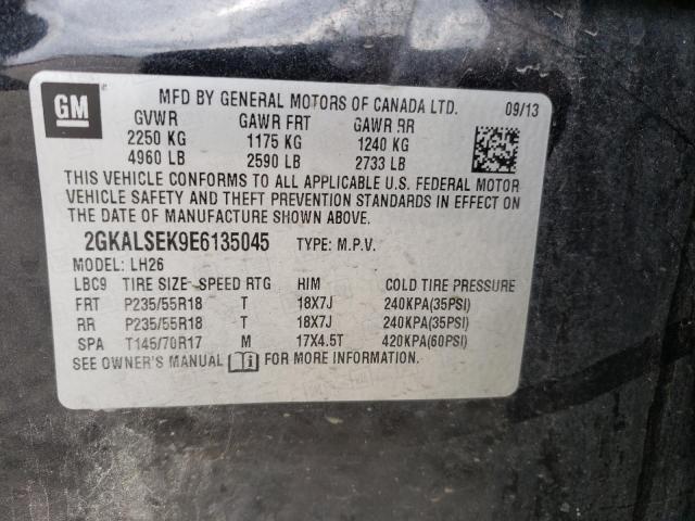 Photo 12 VIN: 2GKALSEK9E6135045 - GMC TERRAIN SL 