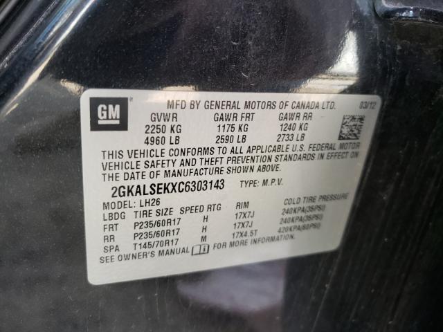 Photo 9 VIN: 2GKALSEKXC6303143 - GMC TERRAIN SL 