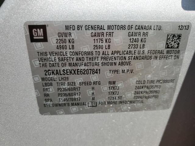 Photo 12 VIN: 2GKALSEKXE6207841 - GMC TERRAIN SL 