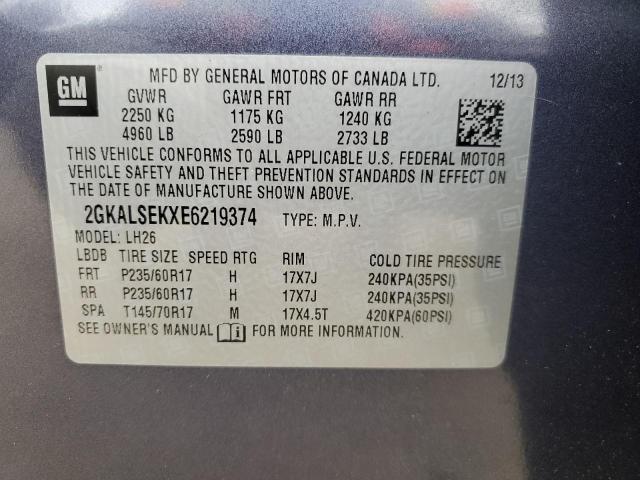 Photo 12 VIN: 2GKALSEKXE6219374 - GMC TERRAIN 