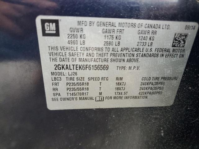 Photo 11 VIN: 2GKALTEK6F6156569 - GMC TERRAIN SL 