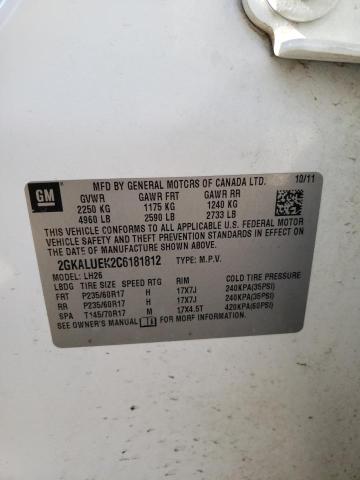 Photo 12 VIN: 2GKALUEK2C6181812 - GMC TERRAIN 