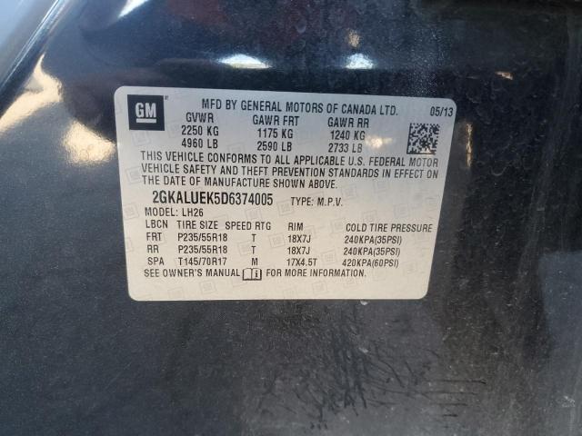 Photo 11 VIN: 2GKALUEK5D6374005 - GMC TERRAIN 