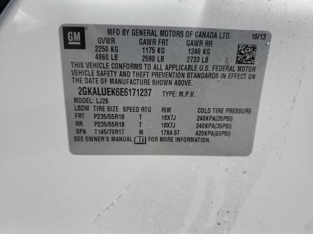 Photo 12 VIN: 2GKALUEK6E6171237 - GMC TERRAIN DE 