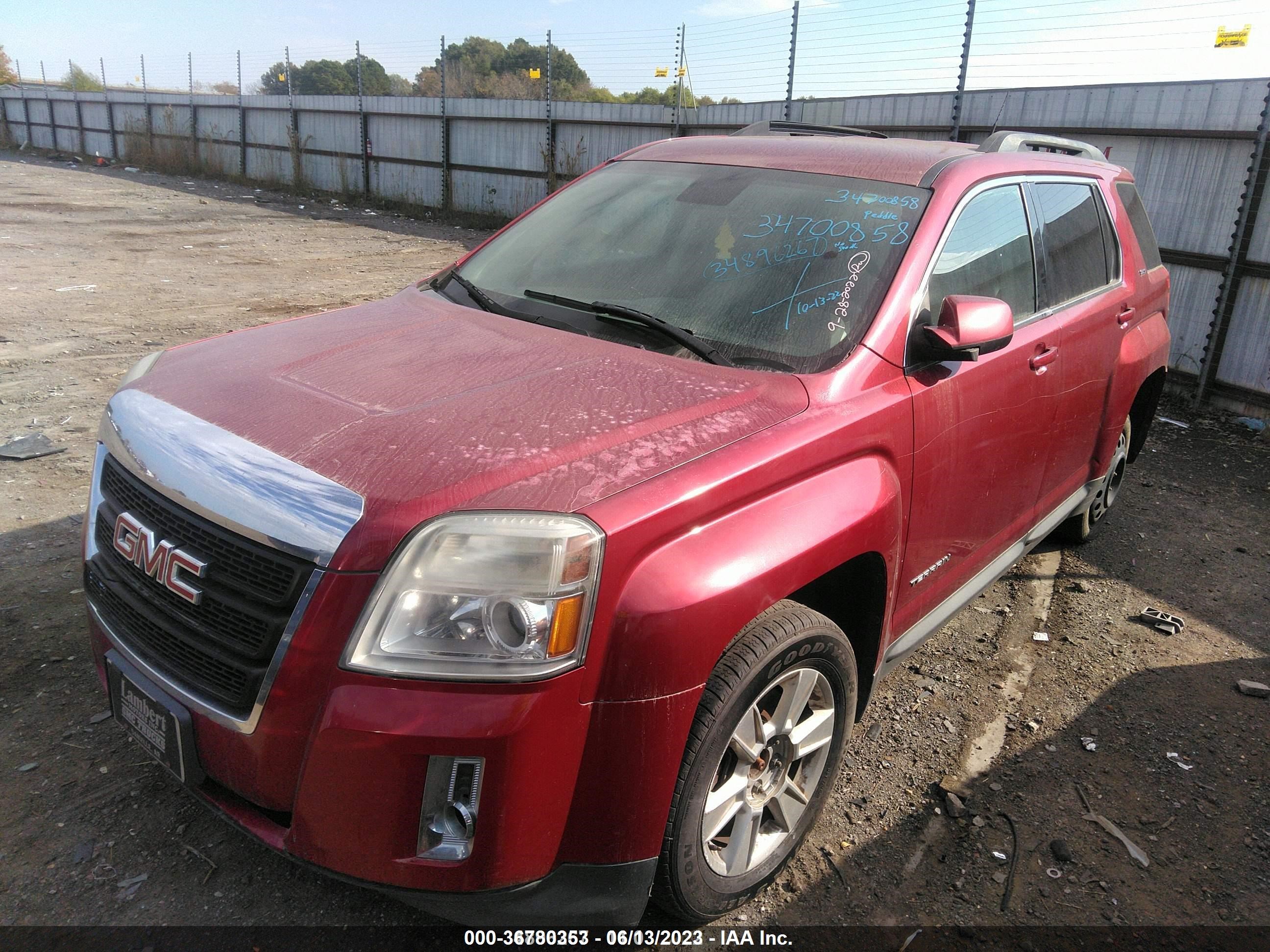 Photo 1 VIN: 2GKALUEK9D6129188 - GMC TERRAIN 