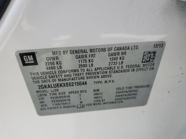 Photo 12 VIN: 2GKALUEKXE6215644 - GMC TERRAIN DE 