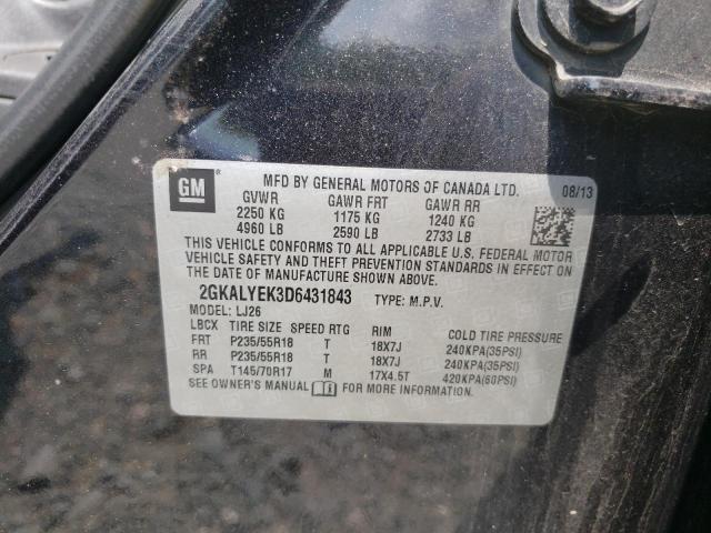 Photo 11 VIN: 2GKALYEK3D6431843 - GMC TERRAIN DE 