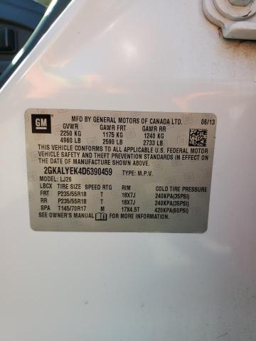 Photo 12 VIN: 2GKALYEK4D6390459 - GMC TERRAIN DE 