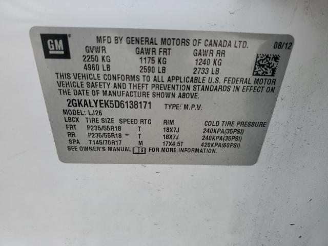 Photo 12 VIN: 2GKALYEK5D6138171 - GMC TERRAIN DE 