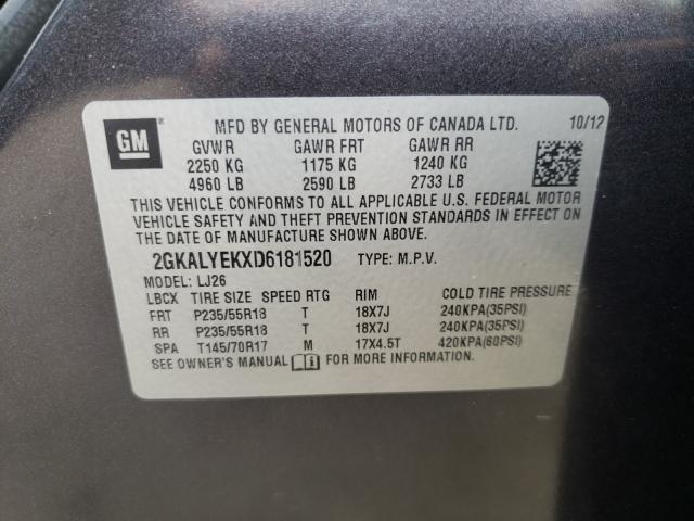 Photo 9 VIN: 2GKALYEKXD6181520 - GMC TERRAIN DE 