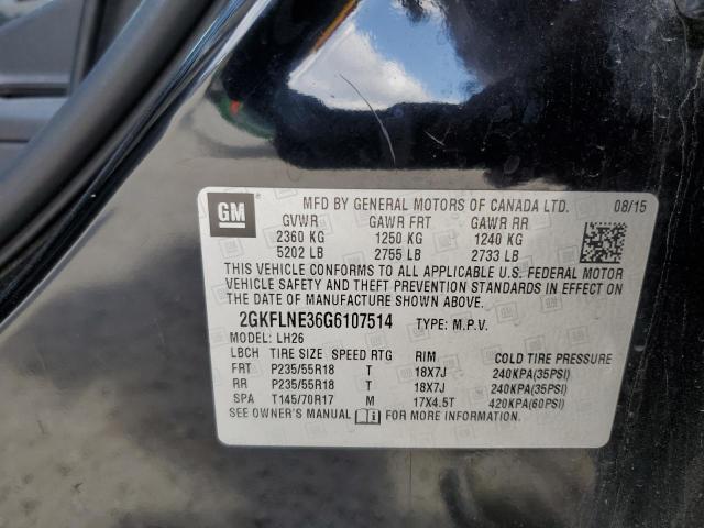 Photo 12 VIN: 2GKFLNE36G6107514 - GMC TERRAIN SL 