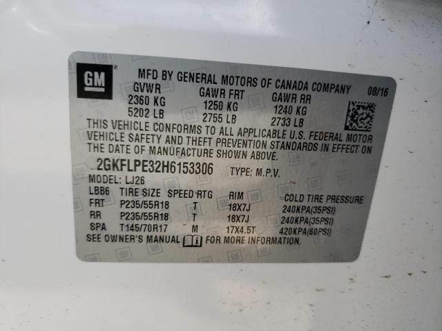 Photo 12 VIN: 2GKFLPE32H6153306 - GMC TERRAIN SL 