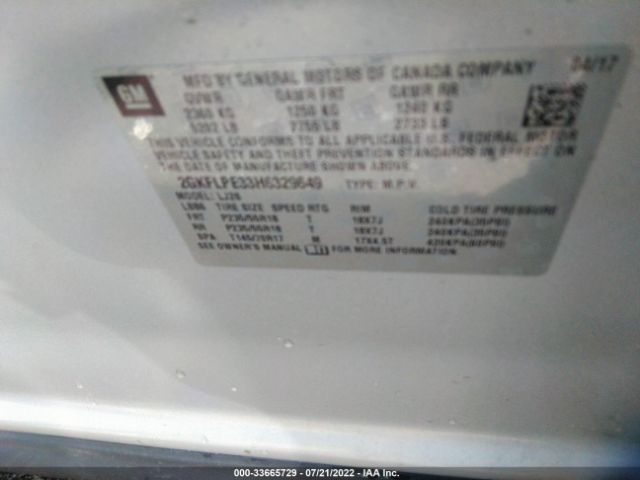 Photo 8 VIN: 2GKFLPE33H6329649 - GMC TERRAIN 