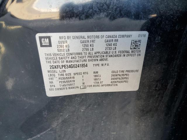 Photo 11 VIN: 2GKFLPE34G6241854 - GMC TERRAIN SL 