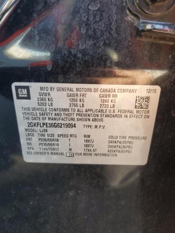 Photo 11 VIN: 2GKFLPE36G6219094 - GMC TERRAIN 