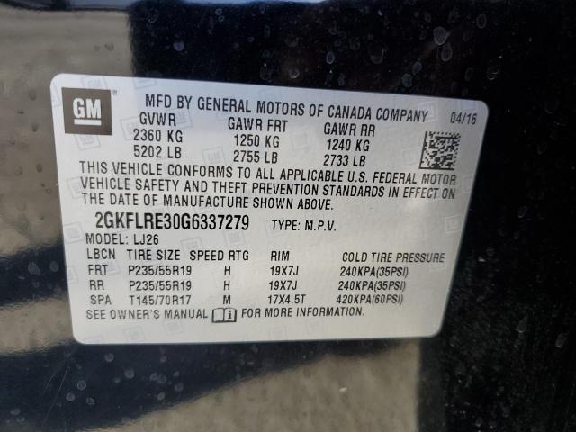 Photo 12 VIN: 2GKFLRE30G6337279 - GMC TERRAIN DE 