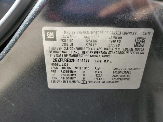 Photo 12 VIN: 2GKFLRE32H6151177 - GMC TERRAIN 