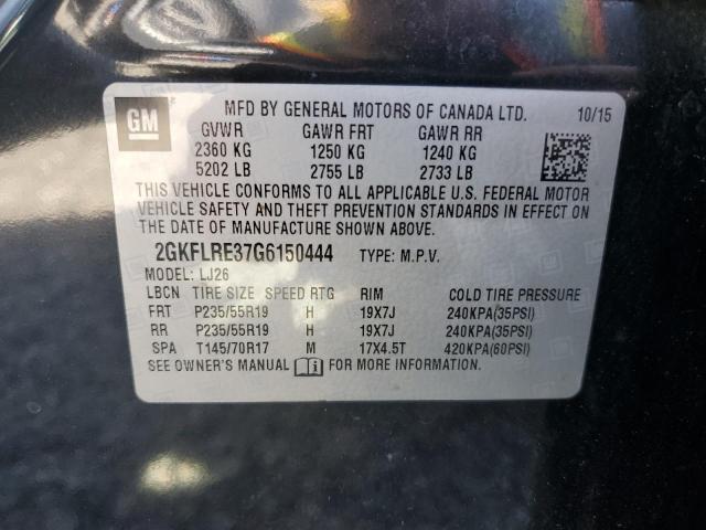 Photo 13 VIN: 2GKFLRE37G6150444 - GMC TERRAIN DE 