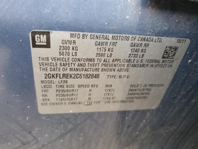 Photo 13 VIN: 2GKFLREK2C6182848 - GMC TERRAIN SL 