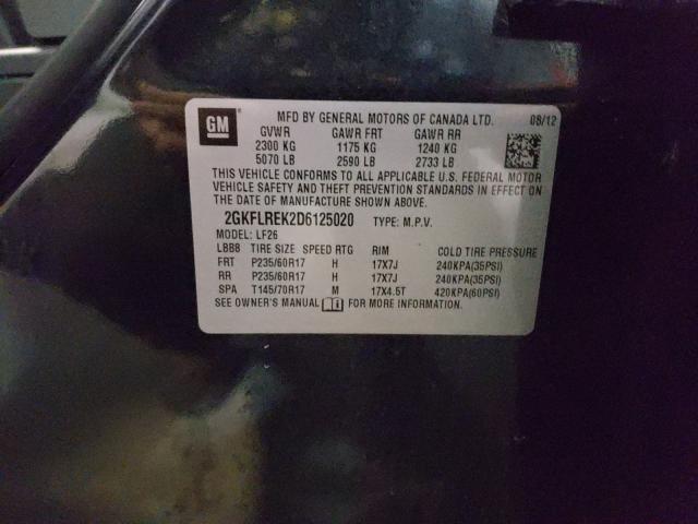 Photo 9 VIN: 2GKFLREK2D6125020 - GMC TERRAIN SL 