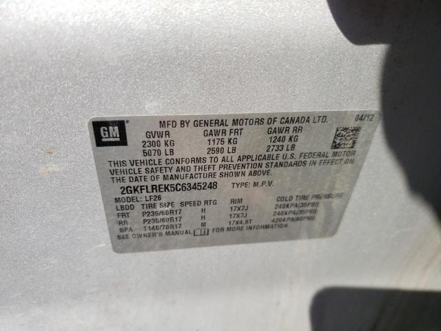 Photo 11 VIN: 2GKFLREK5C6345248 - GMC TERRAIN SL 