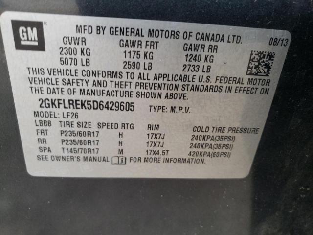 Photo 11 VIN: 2GKFLREK5D6429605 - GMC TERRAIN 