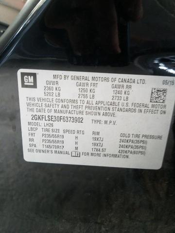 Photo 9 VIN: 2GKFLSE30F6373902 - GMC TERRAIN SL 