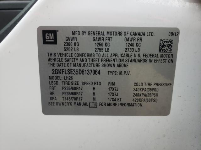 Photo 9 VIN: 2GKFLSE35D6137064 - GMC TERRAIN 